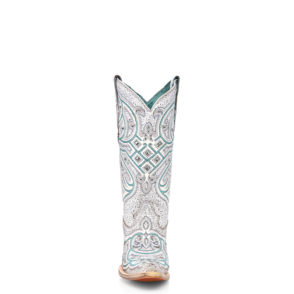 Cowhide Boots, Pointed Toe - Women Corral Boots C4055