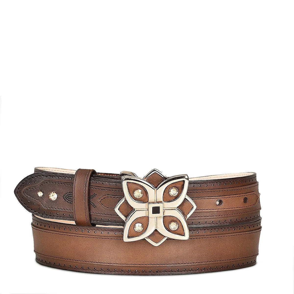 Cowhide Belt for Women - Cuadra Belt BC270 - El Rodeo Western Boutique