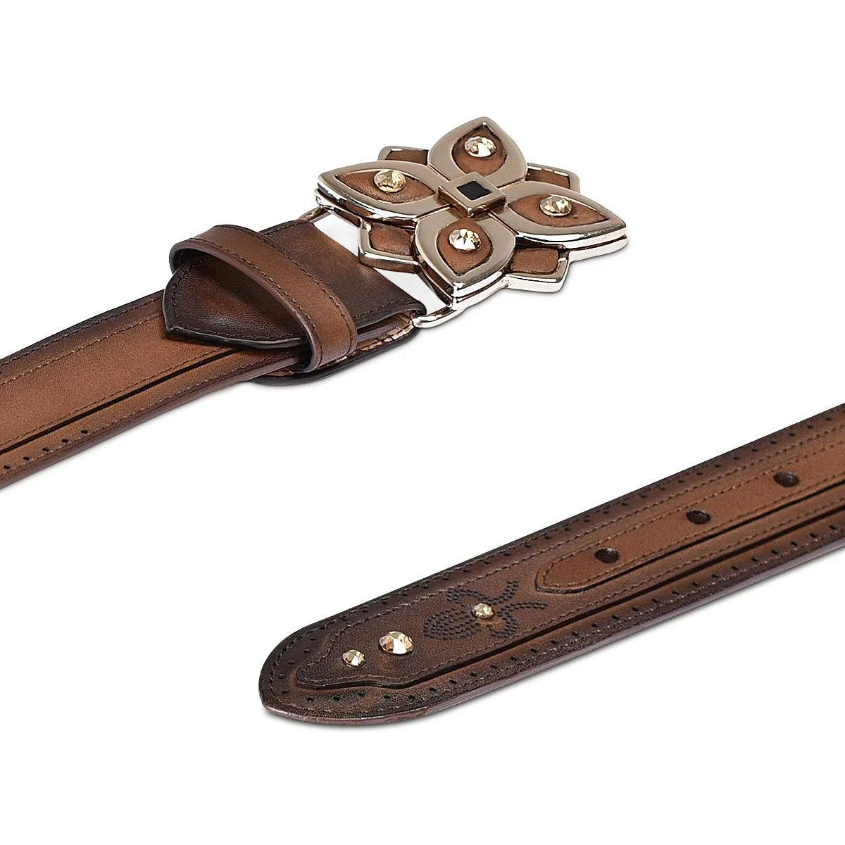 Cowhide Belt for Women - Cuadra Belt BC270 - El Rodeo Western Boutique