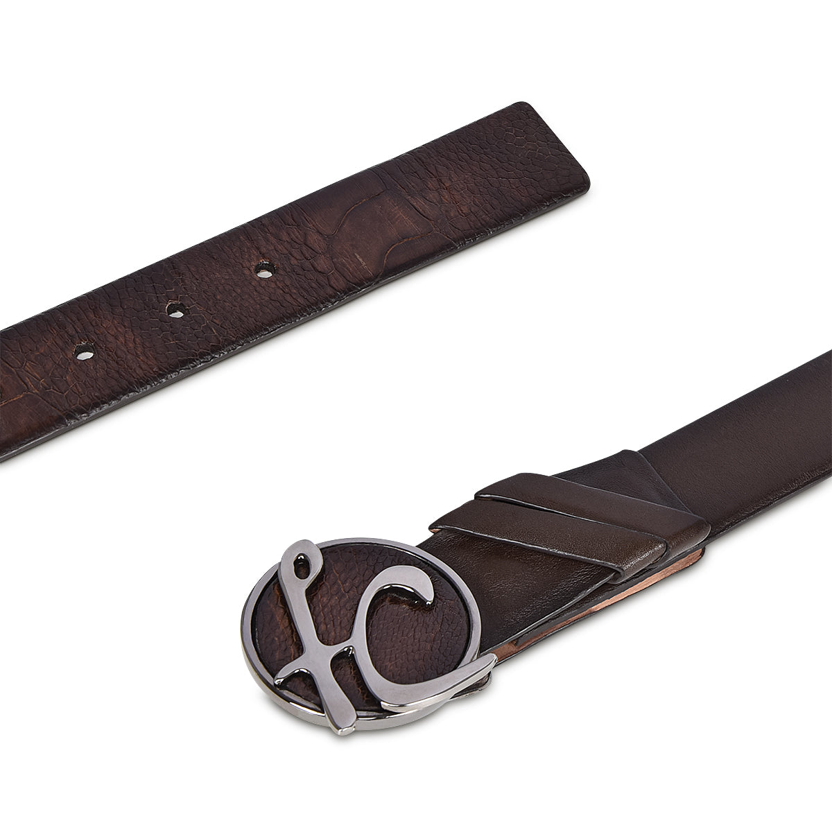 Men Cuadra Ostrich Belt BC241