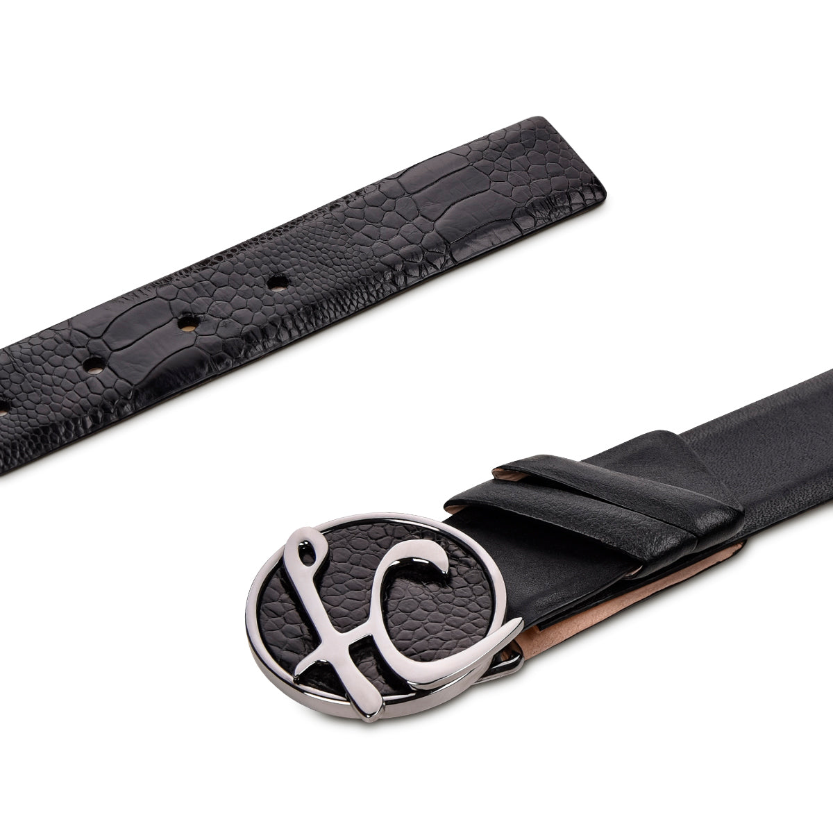 Men Franco Cuadra Ostrich Leg CS537PA - Belt BC276