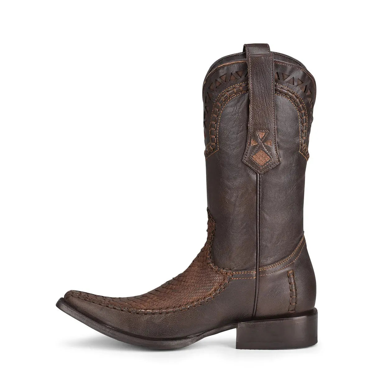 Discover the Ultimate in Luxury Footwear: Handcrafted Exotic Python Boots for the Discerning Gentleman - Men Cuadra Boot CU167 - El Rodeo Western Boutique
