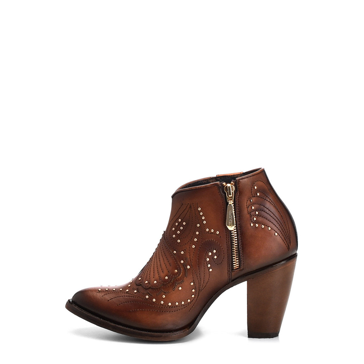 Cowhide Boots, Round Toe - Women Cuadra Boot CU484