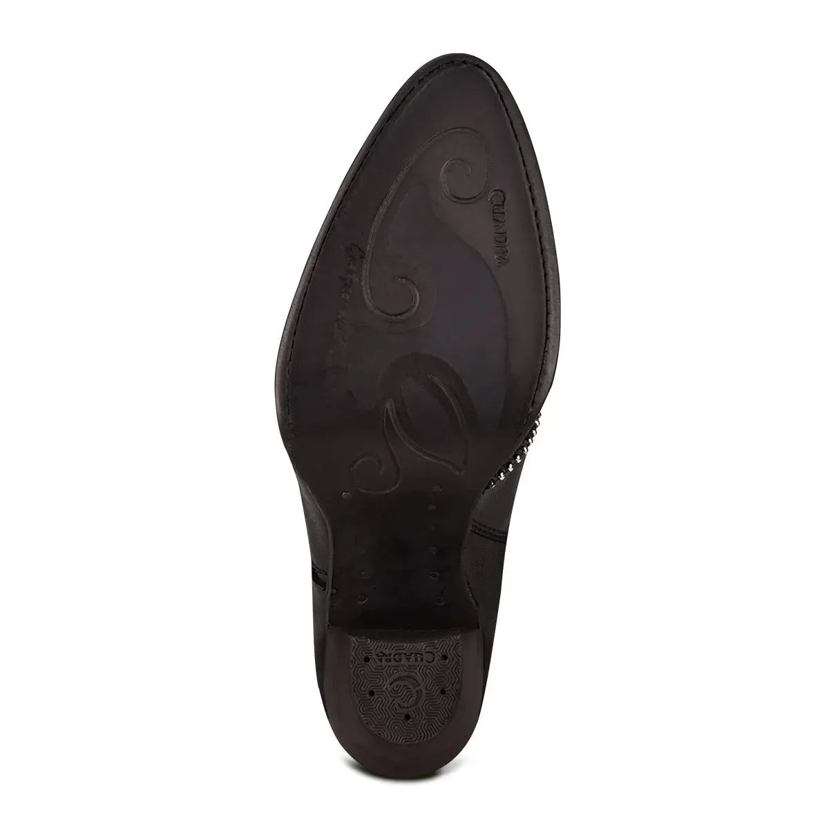 Black Leather Bootie: Embroidered Opulence at Every Step - Women Cuadra Urban Boot CU555 - El Rodeo Western Boutique