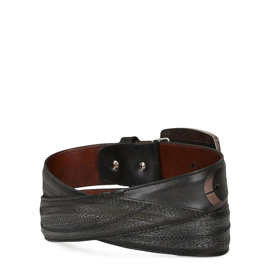 Cowhide Gray Belt - Men Cuadra Belt BC282 - El Rodeo Western Boutique