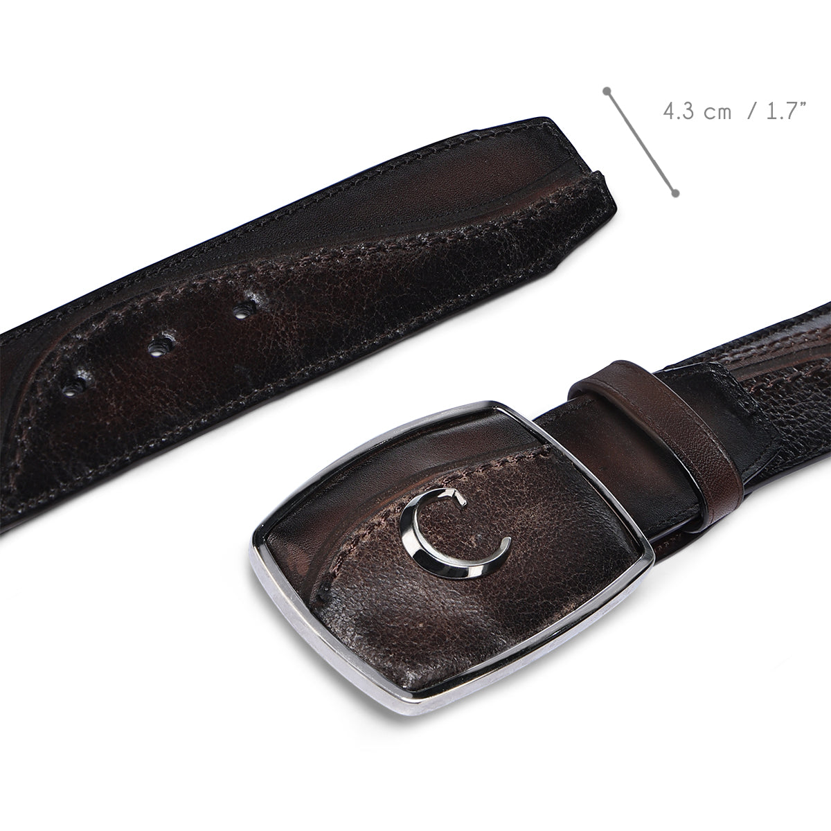 Men Cuadra Cowhide Belt BC427