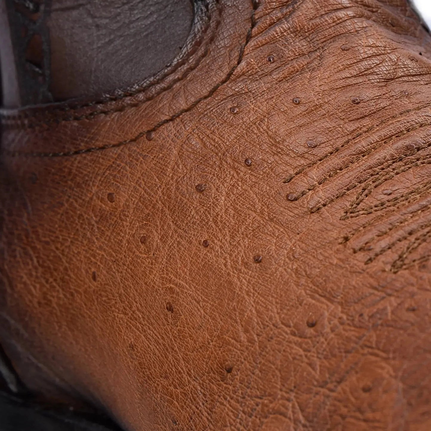 Ostrich Boots for Men: Brown Exotic Leather Cowboy Fashion - Men Cuadra Boot CU462 - El Rodeo Western Boutique