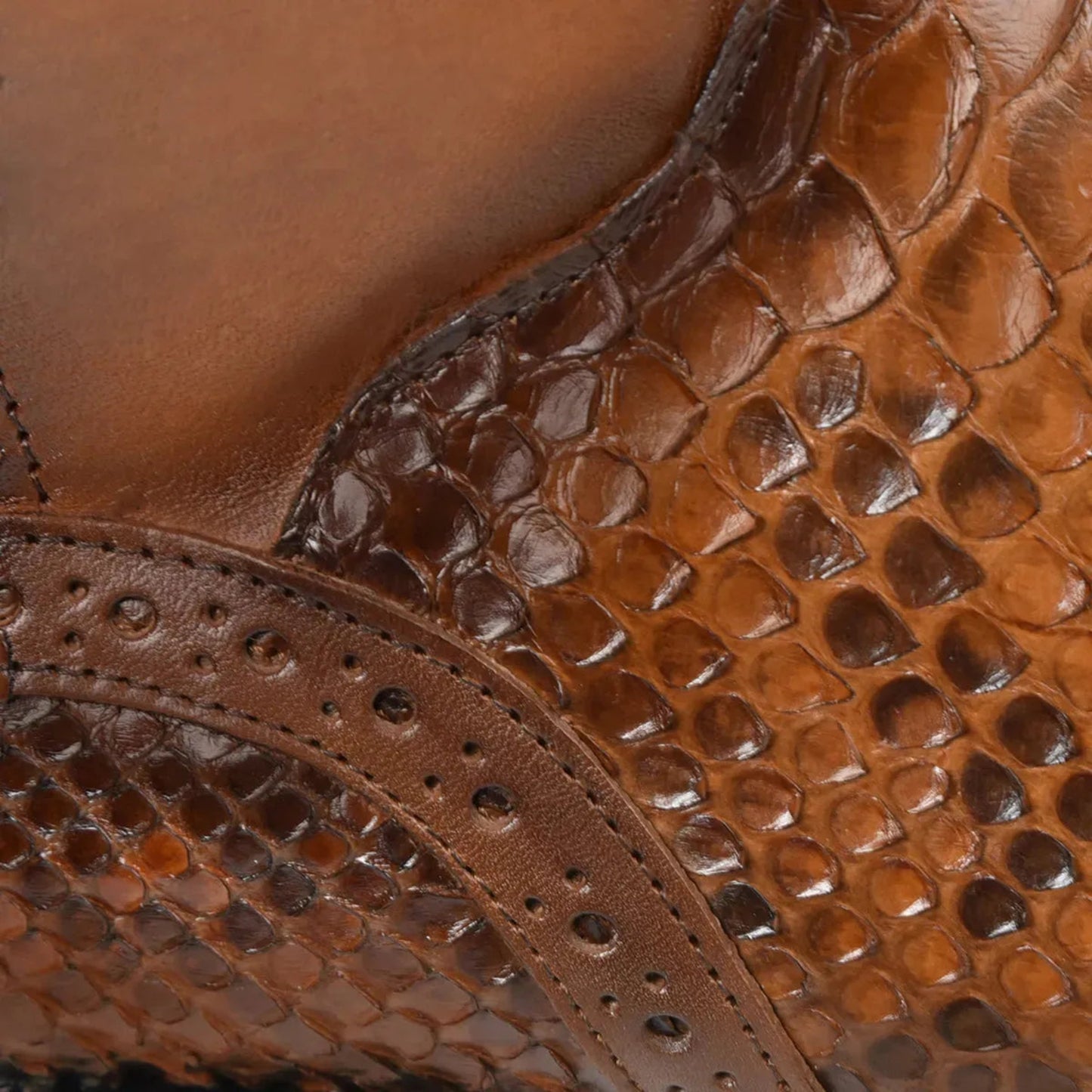 Men’s Python Leather Mid-Calf Boots: Luxury Meets Everyday Comfort - Men Franco Cuadra Boot FC819 - El Rodeo Western Boutique