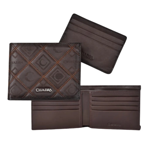 Men Cuadra Cowhide Wallet DU464