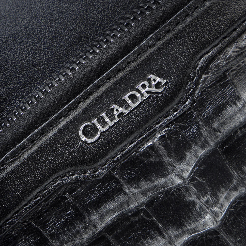 Men Cuadra Caiman Zipper Bag DU731