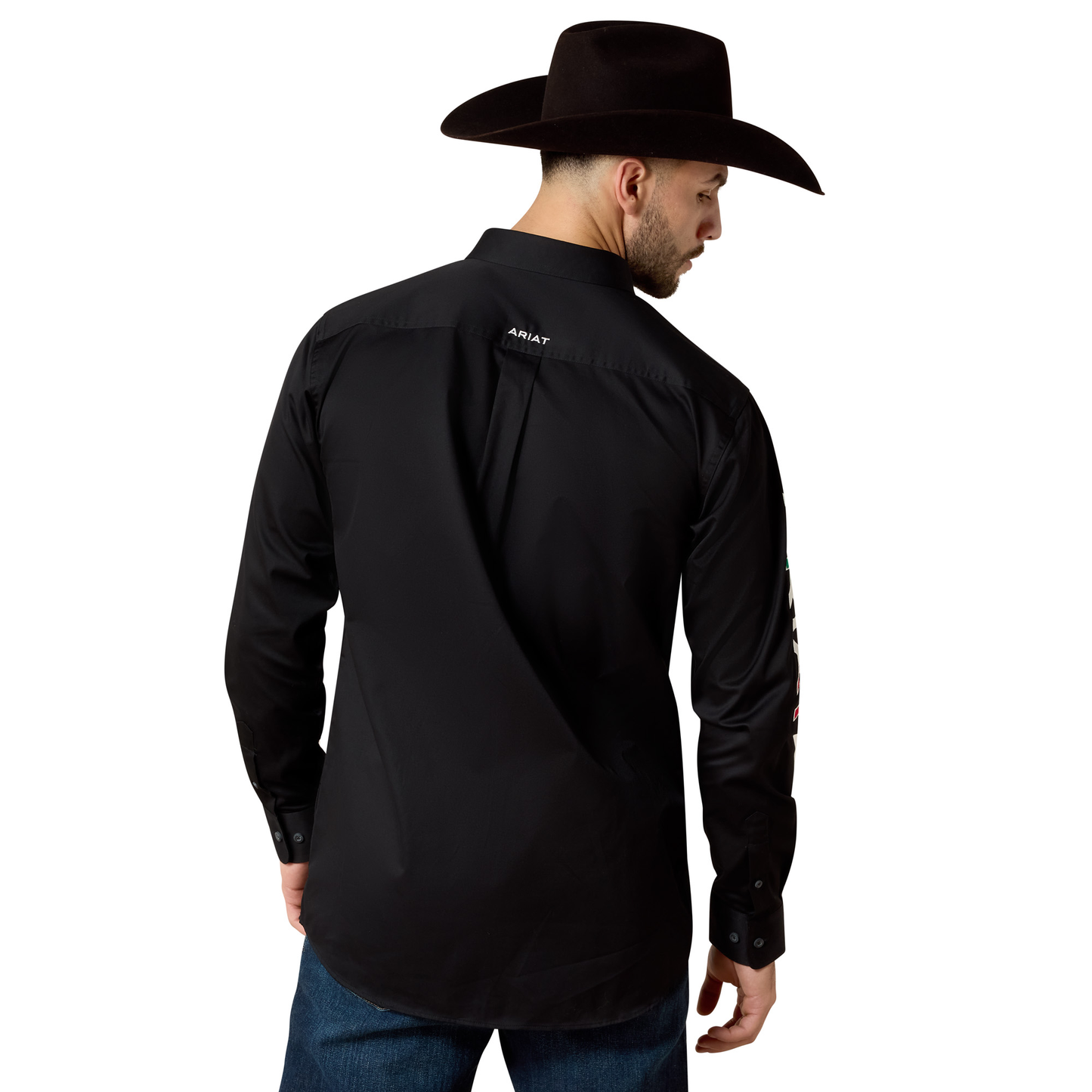 Men Ariat Shirt Twill Fitted 10038914