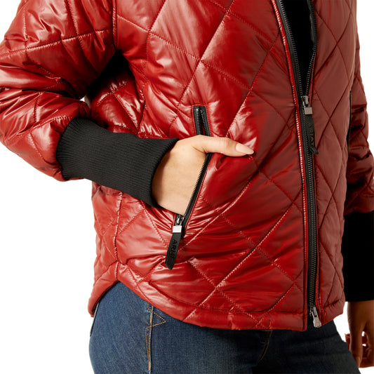 Women Ariat Charlie Jacket Fire Brick 10046088
