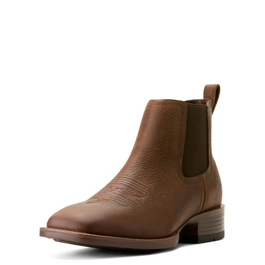 Western Chelsea Boots for Men: Style Meets Everyday Versatility in undefined - Men Ariat Ankle Boot 10053654 - El Rodeo Western Boutique