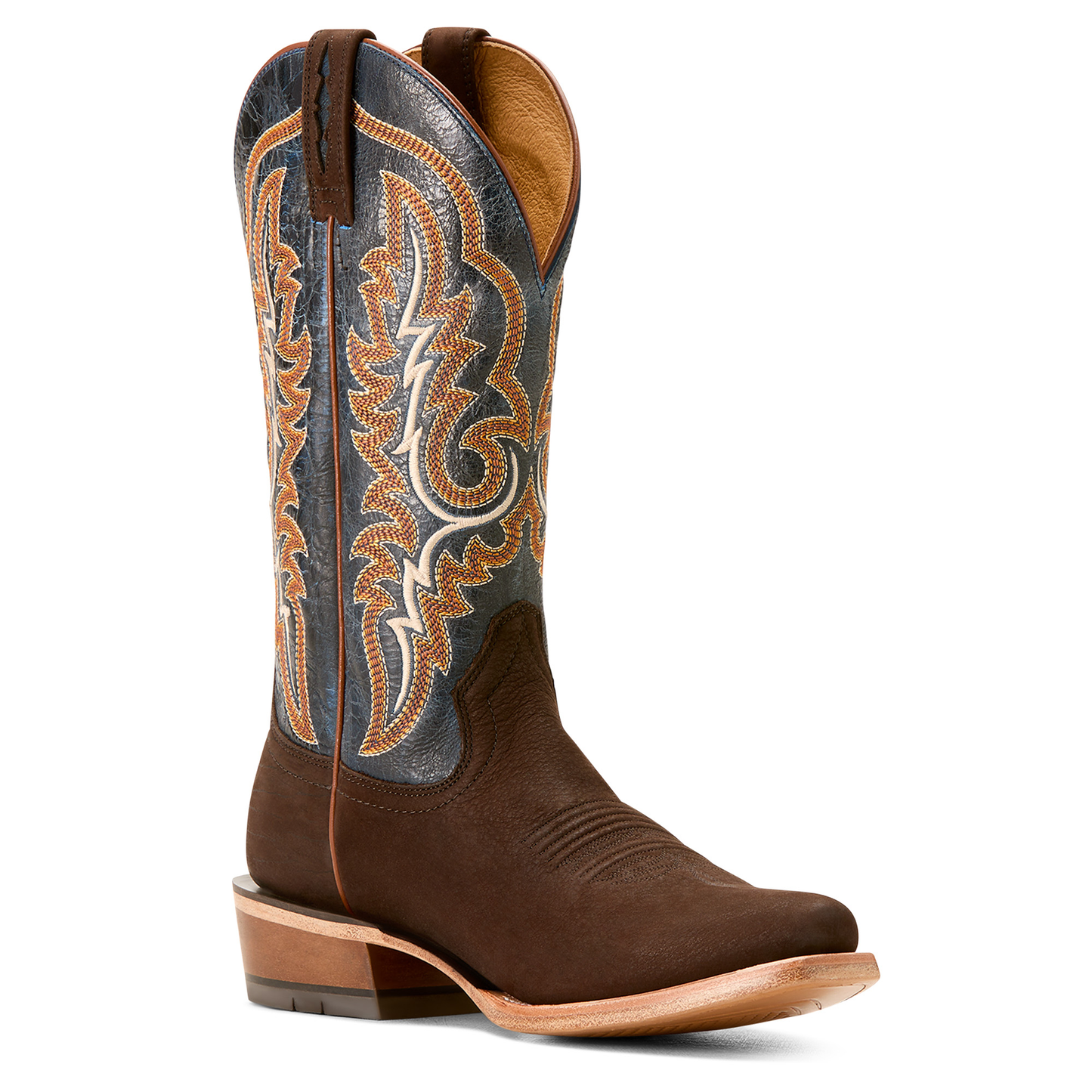 Brown Cowboy Suede Boots: Work and every day wear footwear - Men Ariat Boot 10053825