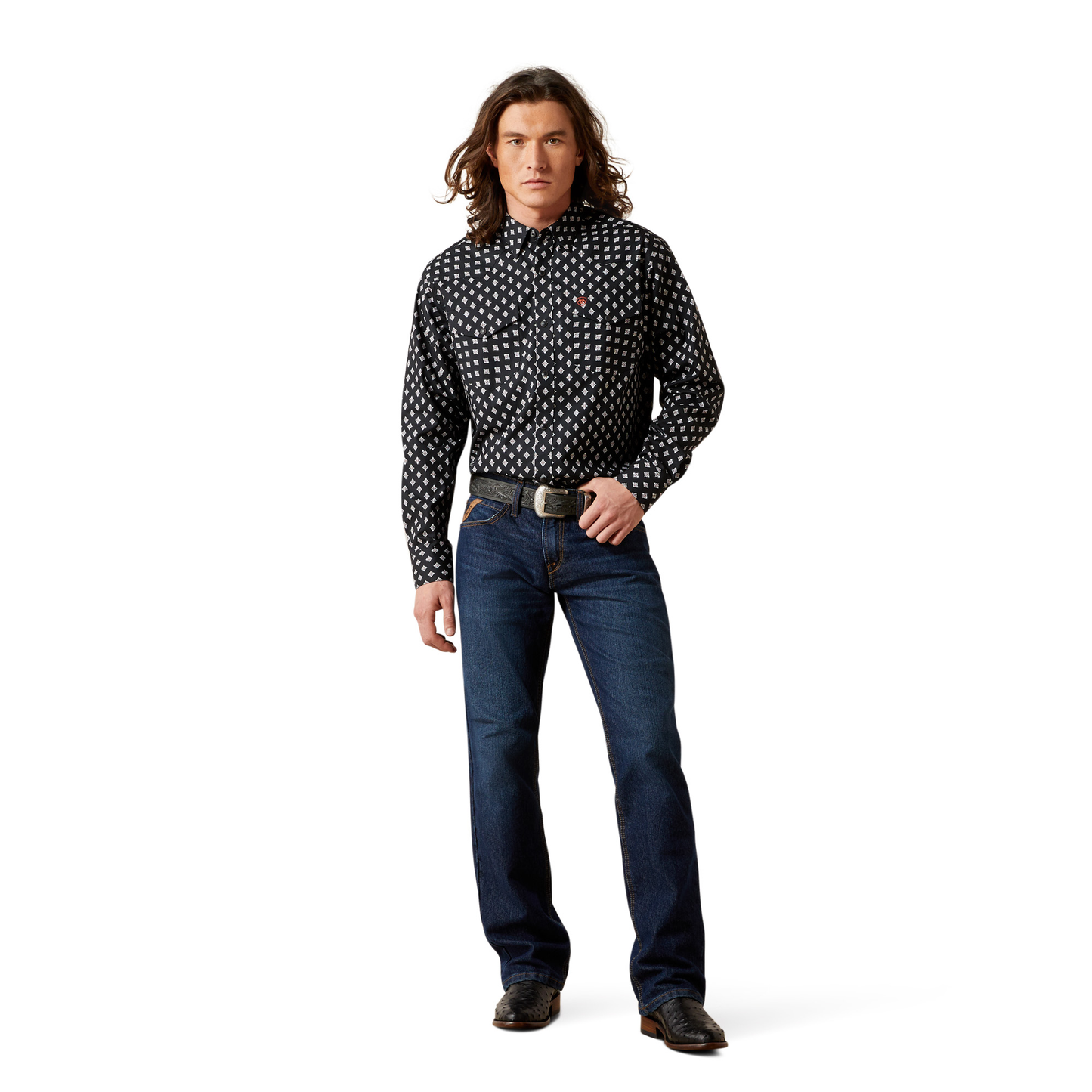 Men Ariat Shirt Felix Fitted 10065785