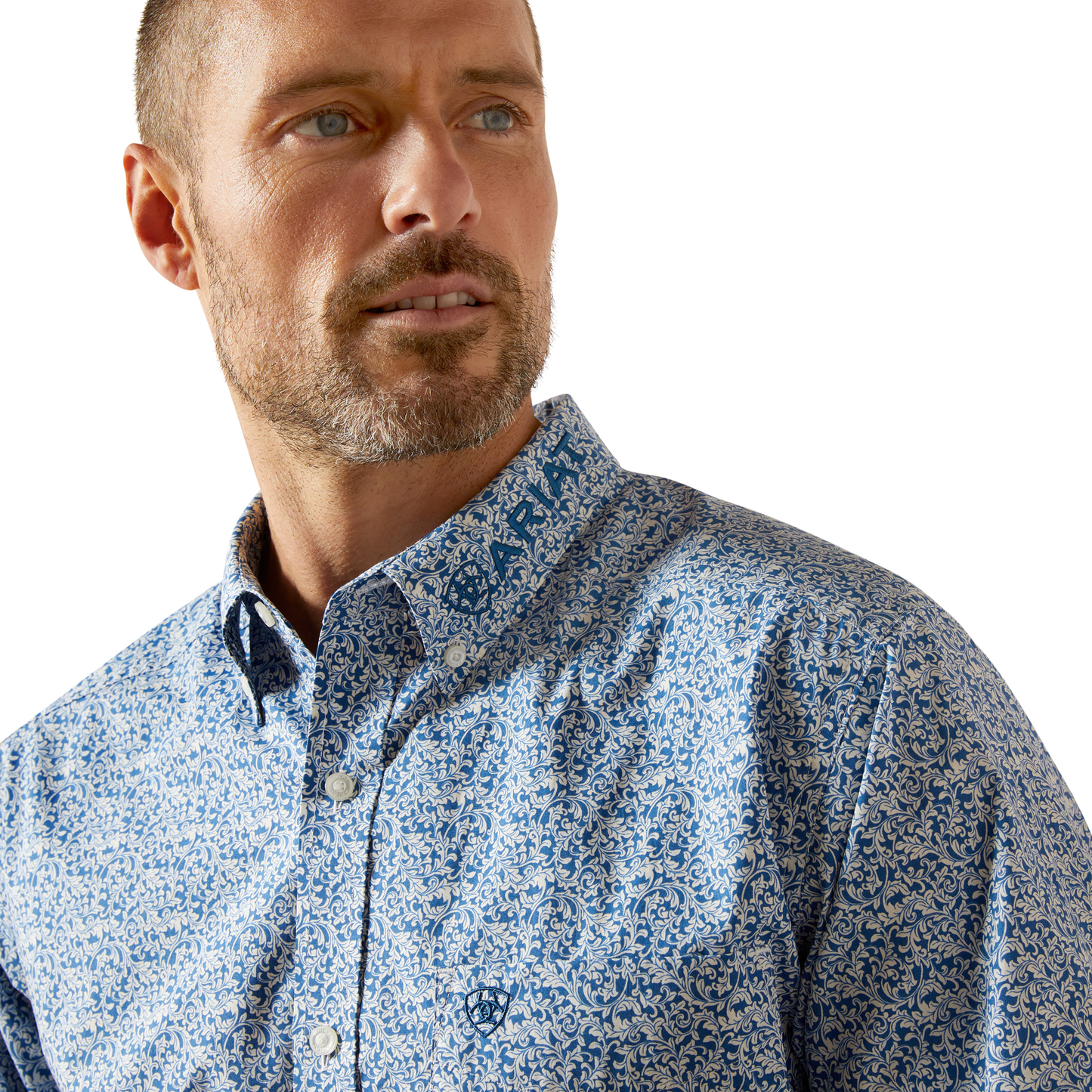 Men Ariat Shirt Parks Fitted 10065811