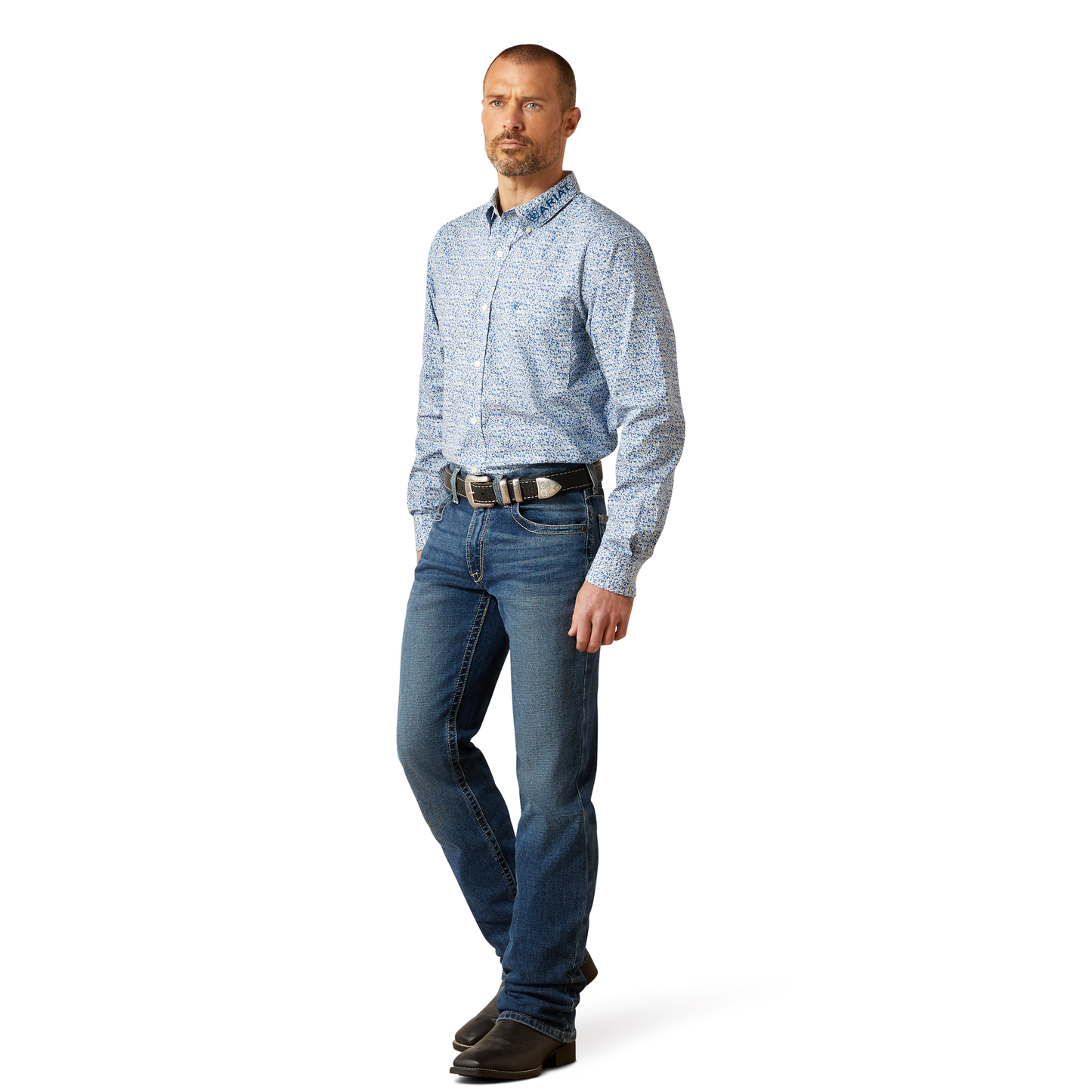 Men Ariat Shirt Parks Fitted 10065811