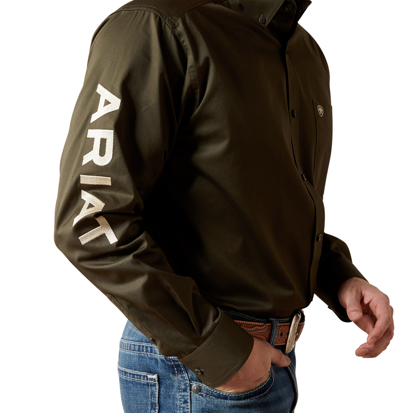 Men Ariat Shirt Twill Classic 10065845