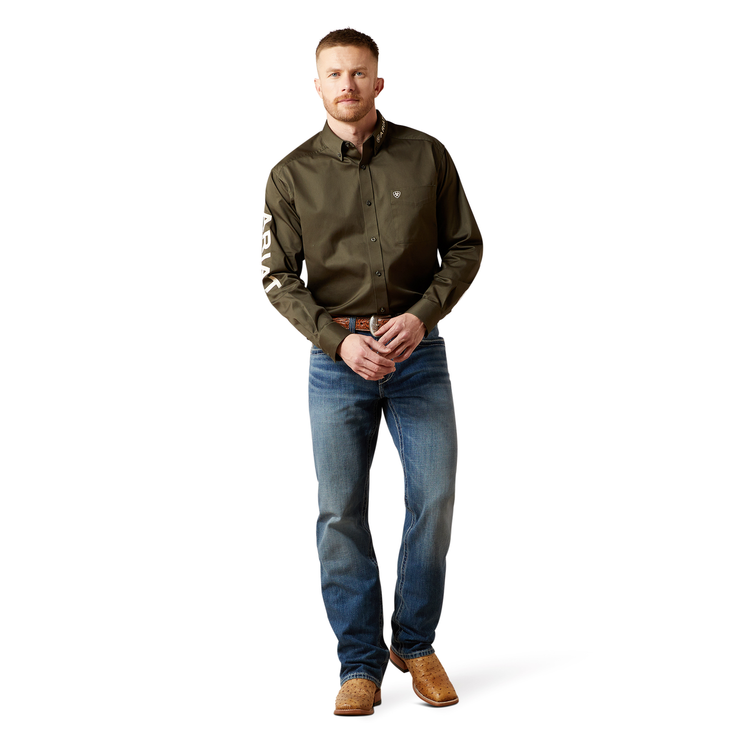 Men Ariat Shirt Twill Classic 10065845