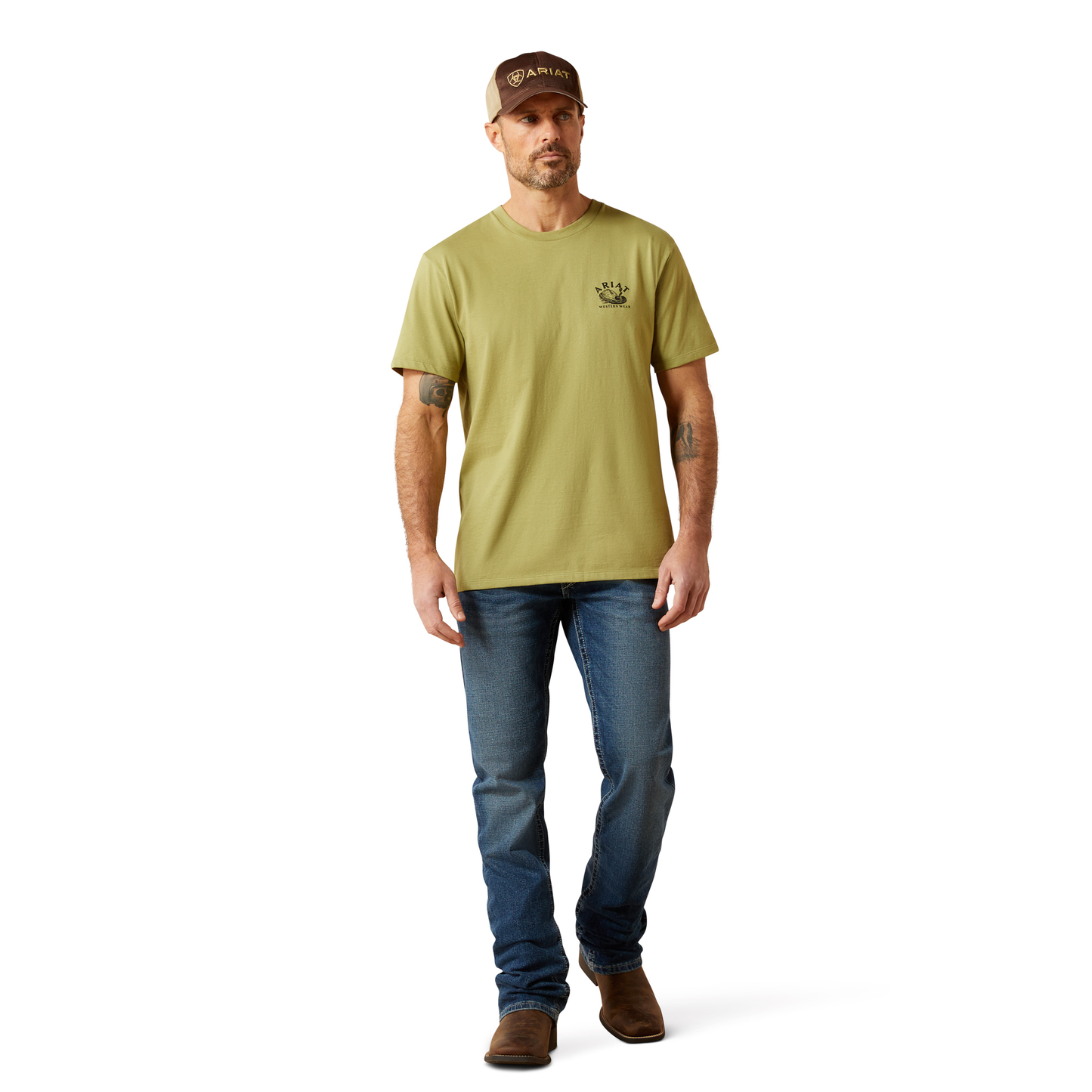 Men Ariat T-Shirt Rattle Warning 10065894