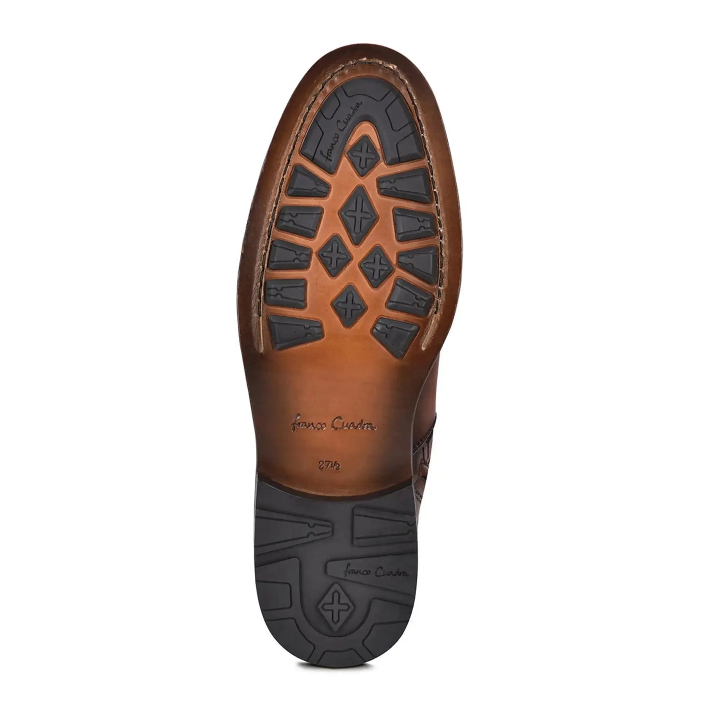 Handcrafted Leather Ankle Boot – Chelsea Style with Round Toe and Laser Edge - Men Franco Cuadra Boot FC630 - El Rodeo Western Boutique