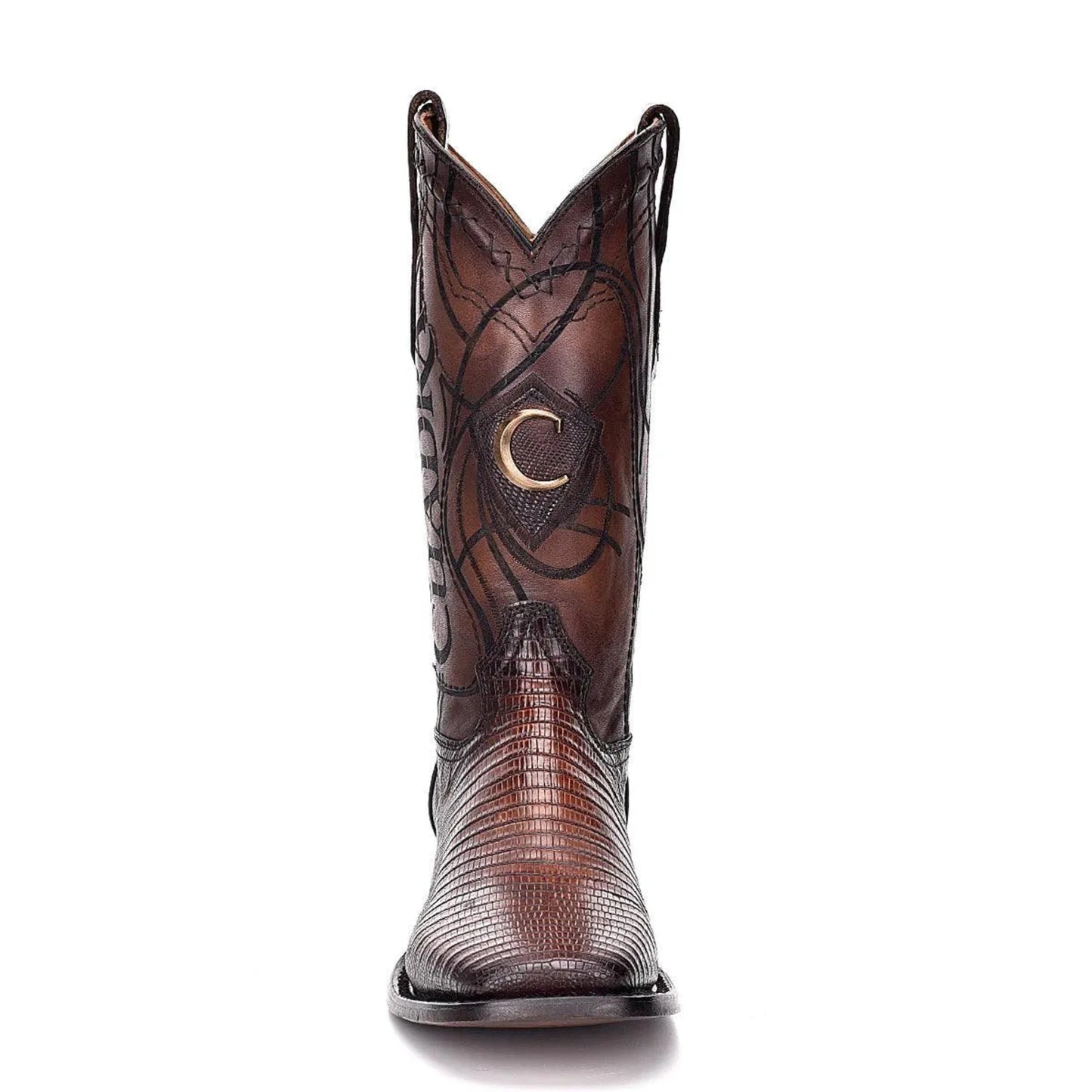 Lizard Square Toe Boots - Men Cuadra Boot CU383 - El Rodeo Western Boutique