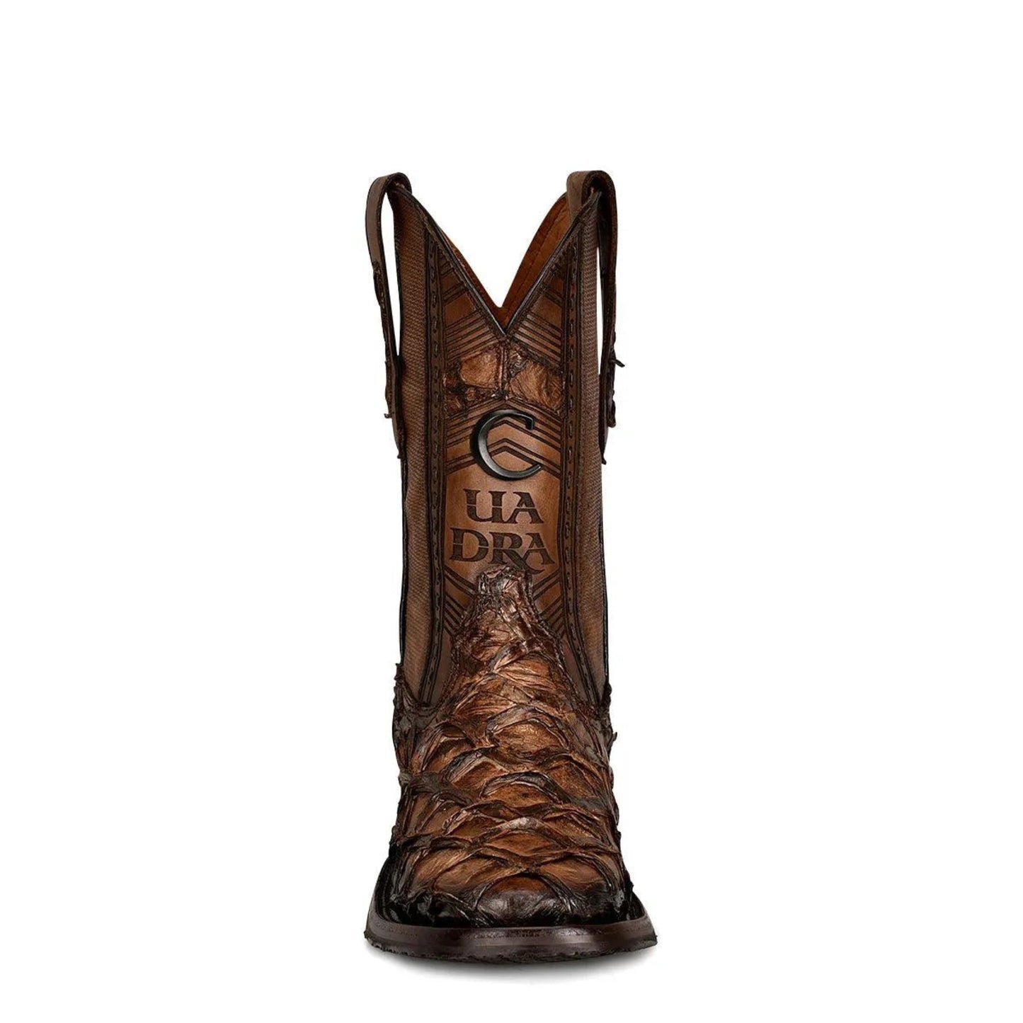 Brown Pirarucu Boots - Men Cuadra Boot CU658 - El Rodeo Western Boutique