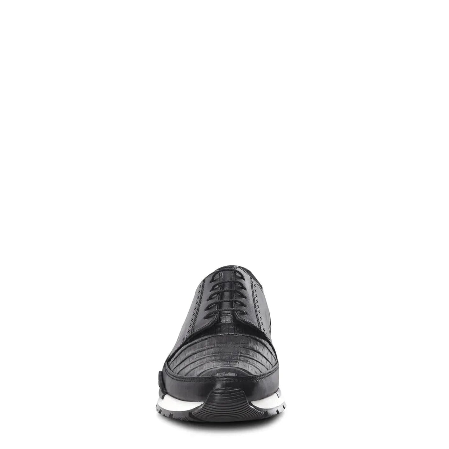 Black Exotic Leather Sneakers for Men – Elevate Your Look with Alligator Accents - Men Franco Cuadra Boot FC812 - El Rodeo Western Boutique