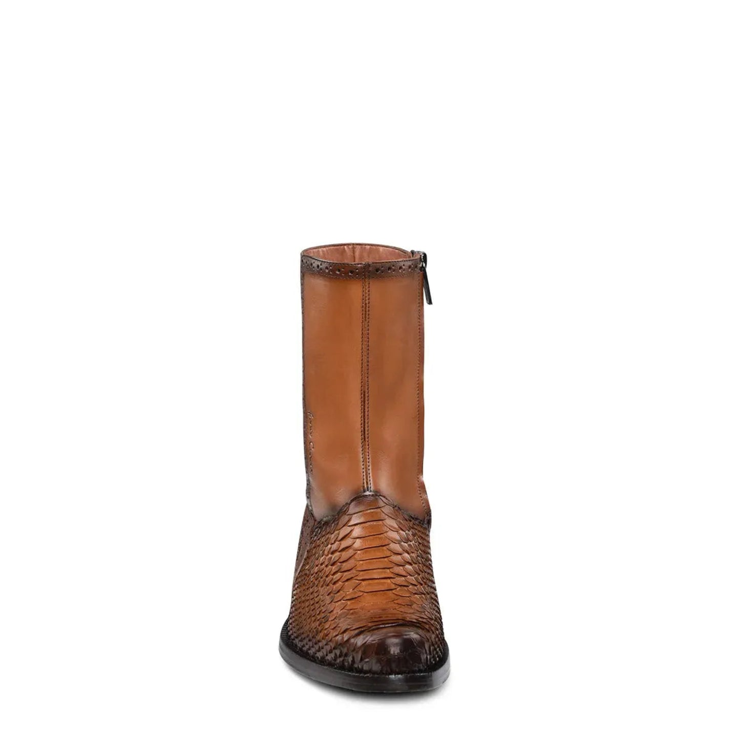 Men’s Python Leather Mid-Calf Boots: Luxury Meets Everyday Comfort - Men Franco Cuadra Boot FC819 - El Rodeo Western Boutique