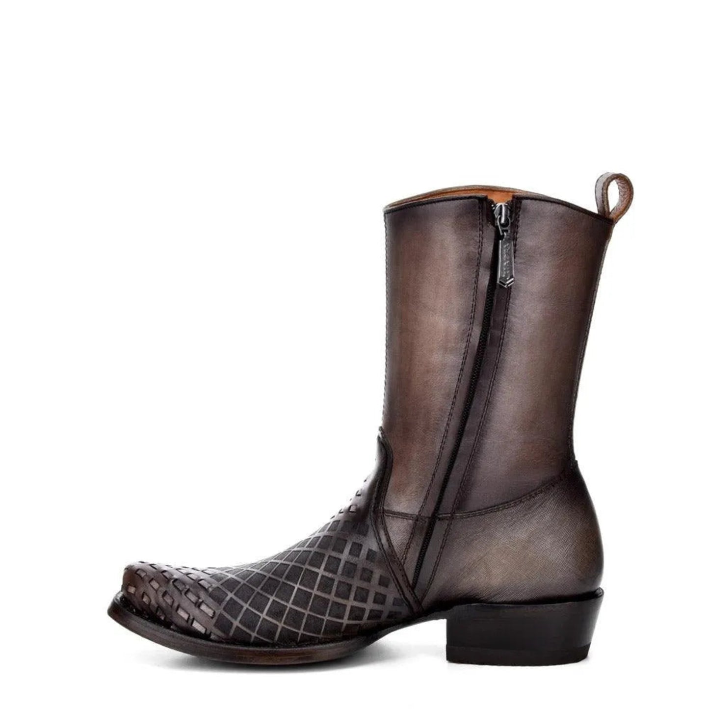Narrow Square Toe Boots - Calf - Men Cuadra Boot CU498 - El Rodeo Western Boutique