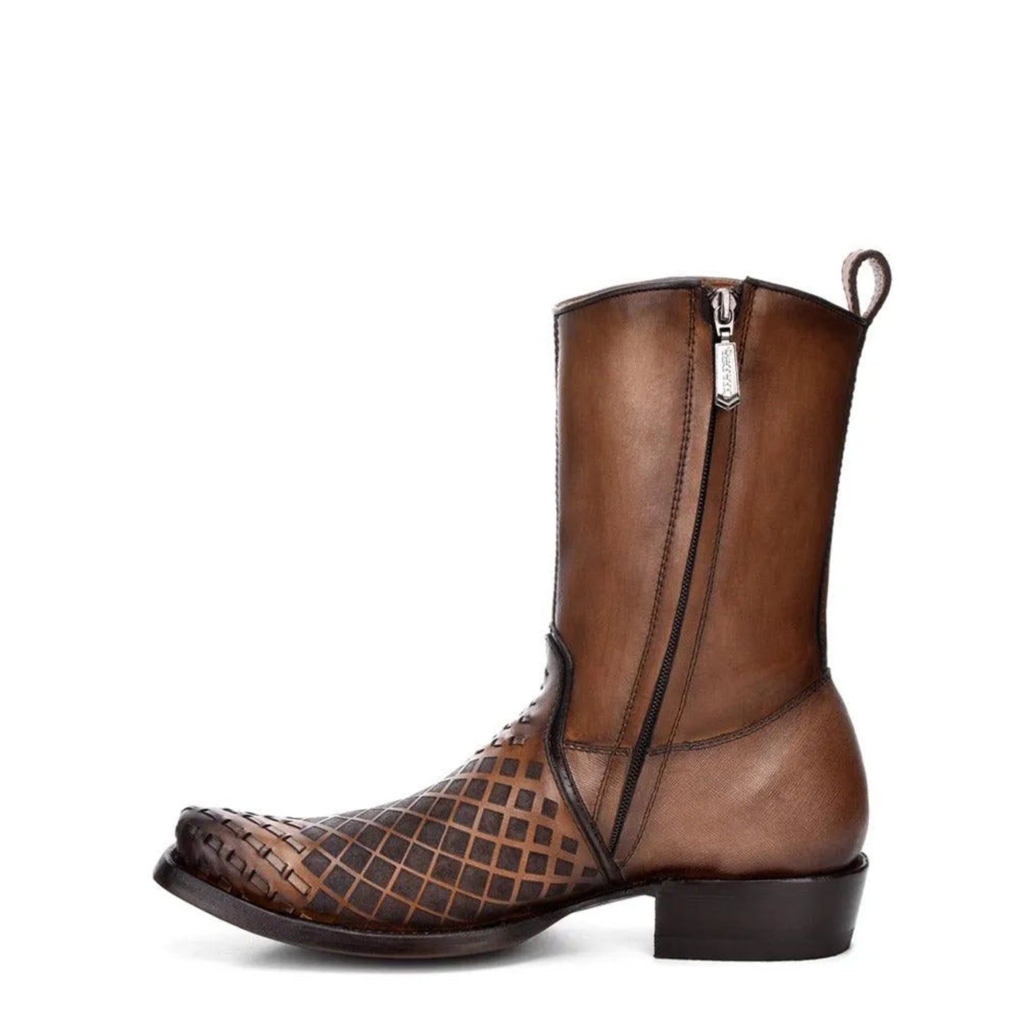 Narrow Square Toe Boots - Calf - Men Cuadra Boot CU674 - El Rodeo Western Boutique