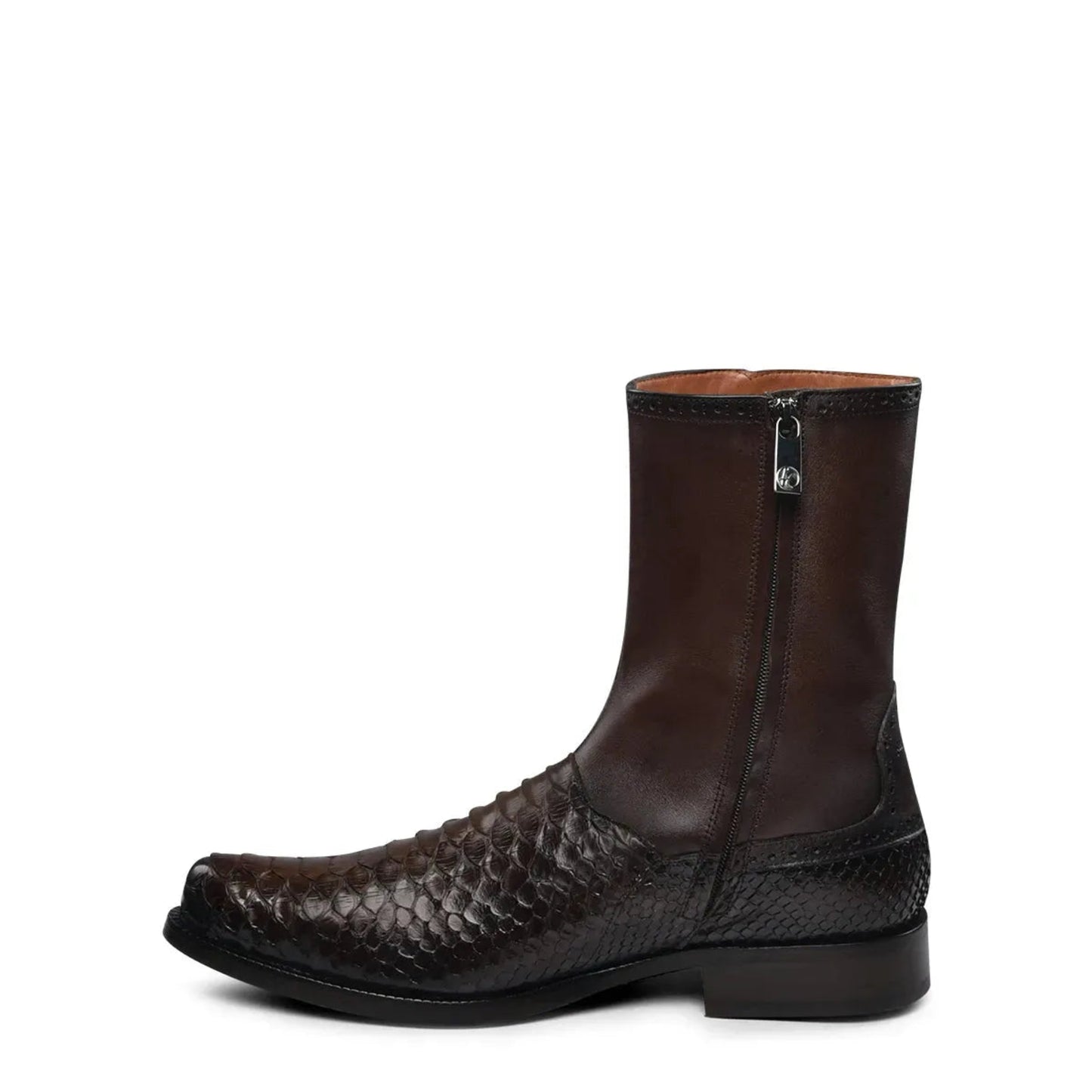 Genuine Python and Bovine Leather Men’s Boots: Timeless Style Meets Everyday Comfort - Men Franco Cuadra Boot FC818 - El Rodeo Western Boutique