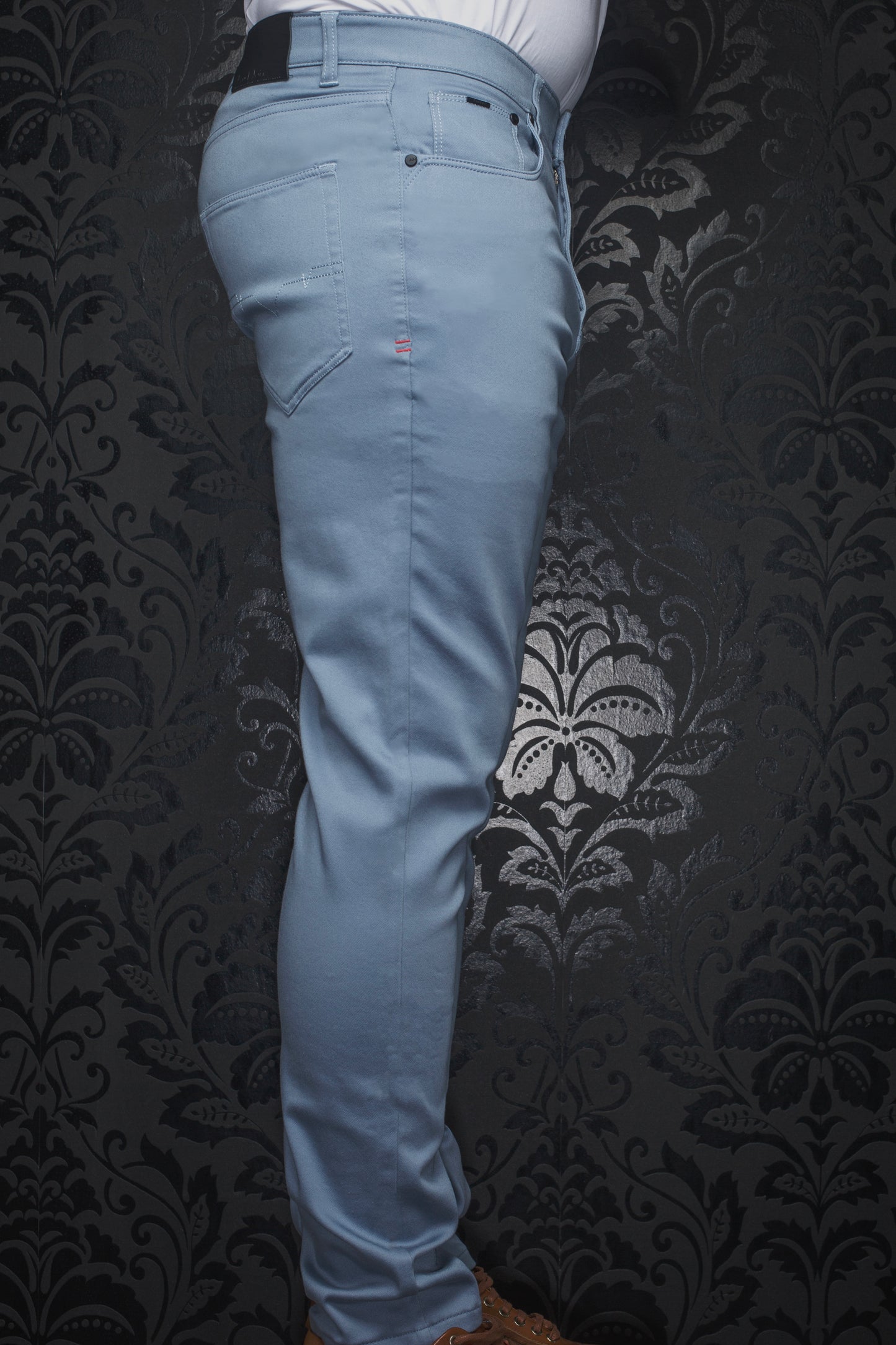 Men Au Noir Jeans Johnny-SKC Steel Blue