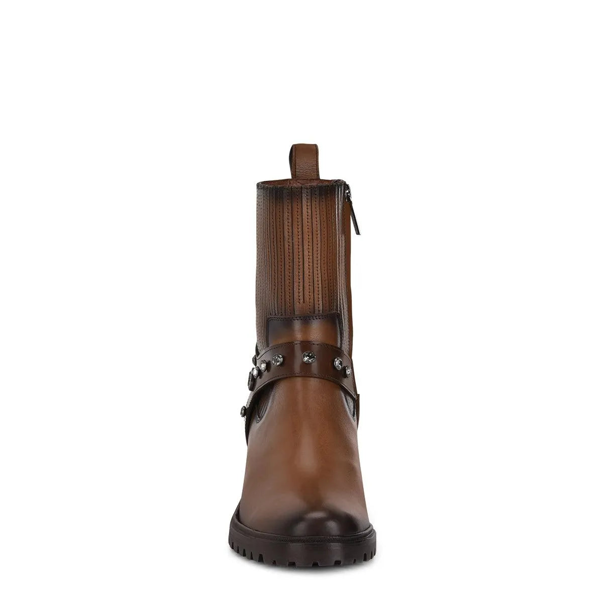 Western Style Ankle Boots for Women with Low Heel and Round Toe - Franco Cuadra FC762 - El Rodeo Western Boutique