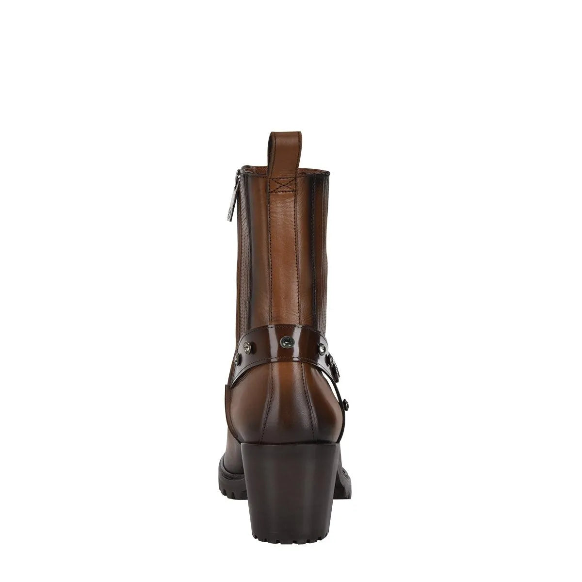 Western Style Ankle Boots for Women with Low Heel and Round Toe - Franco Cuadra FC762 - El Rodeo Western Boutique