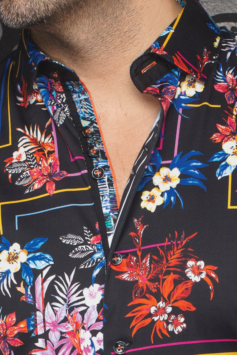 Men Au Noir Shirt Kapolei (SS) Black