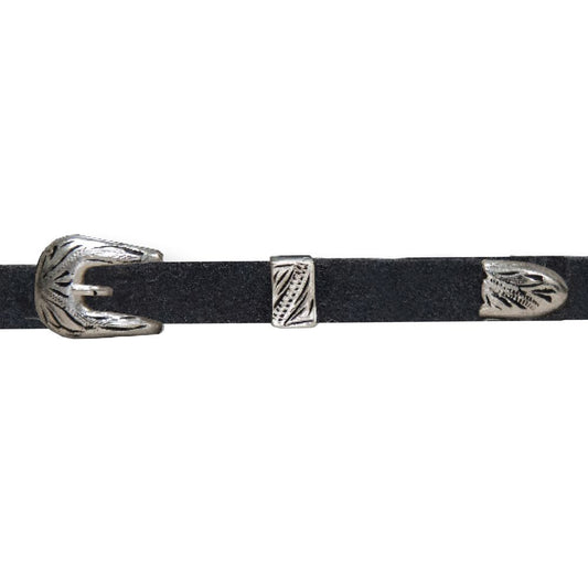 5X Fort Worth Black Larry Mahans Fur Felt Hat