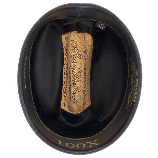 100X Independencia Black Larry Mahans Fur Felt Hat