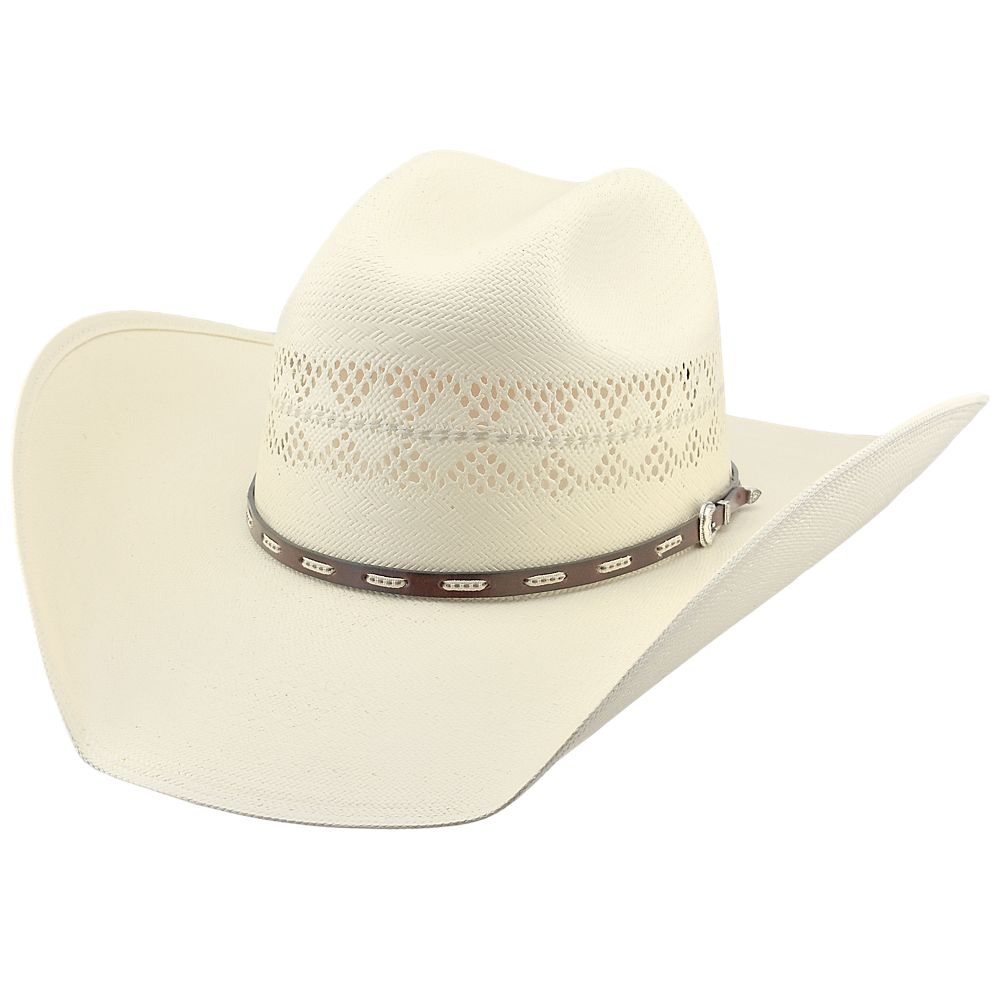 10X Buckhorn Ivory Larry Mahans Straw Hat