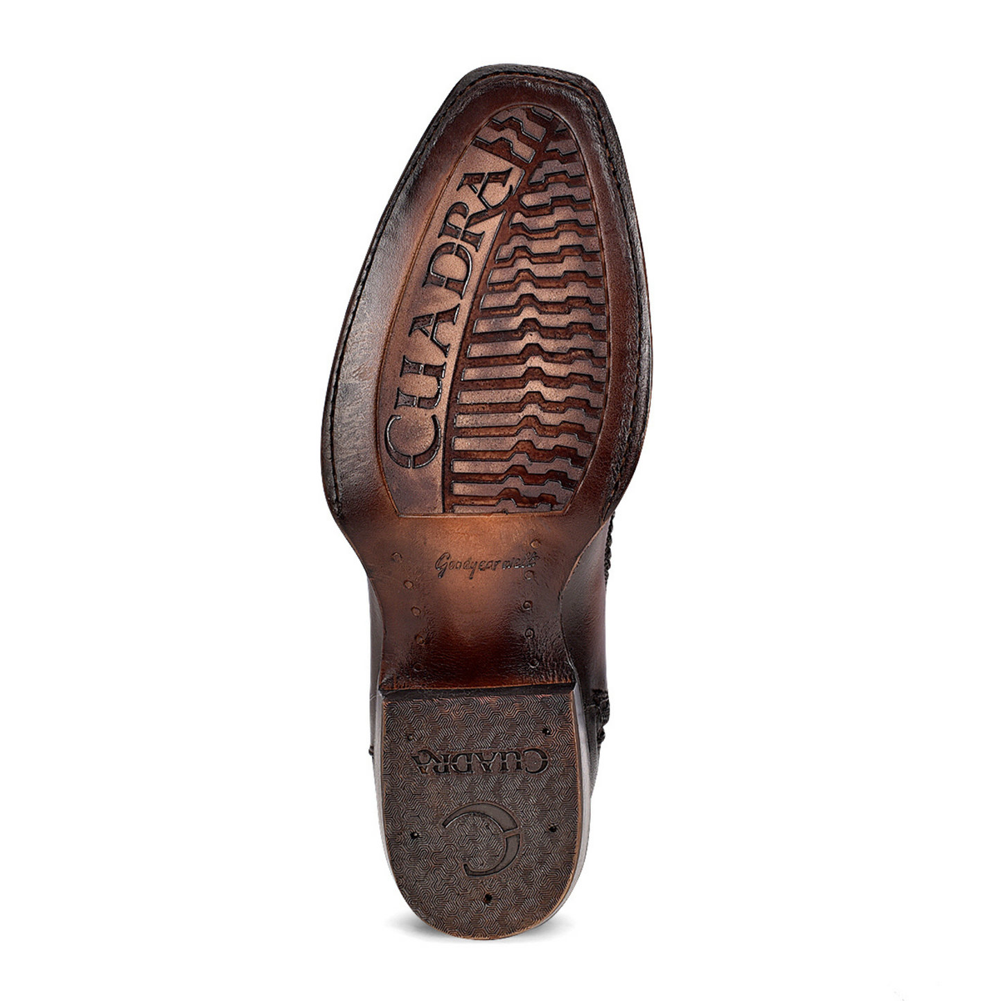 Men’s Exotic Ostrich Boots, Brown Skin Leather with Hook and Eye Closure - Men Cuadra CU631