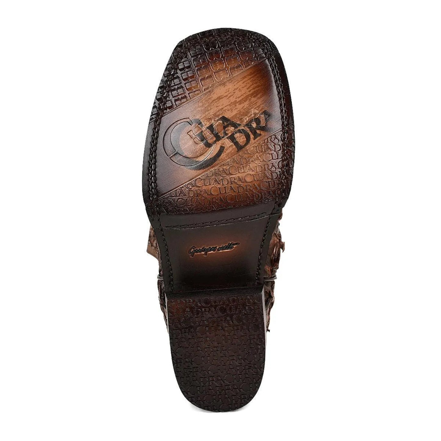 Brown Pirarucu Boots - Men Cuadra Boot CU658 - El Rodeo Western Boutique