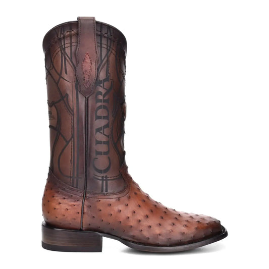 Brown Men's Cowboy Boots: Timeless Design with Modern Comfort - Men Cuadra Boot CU418 - El Rodeo Western Boutique