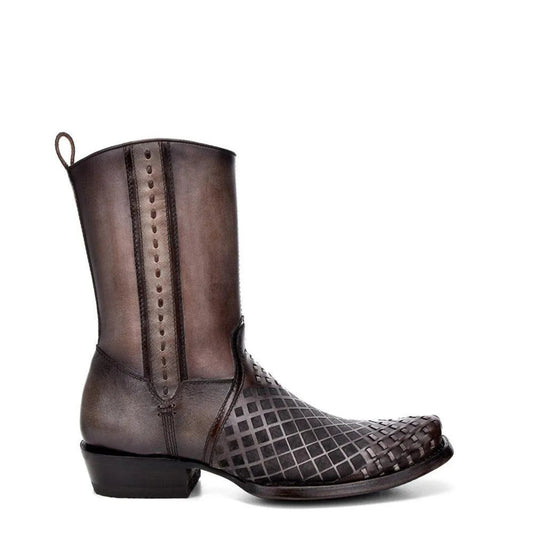 Narrow Square Toe Boots - Calf - Men Cuadra Boot CU498 - El Rodeo Western Boutique