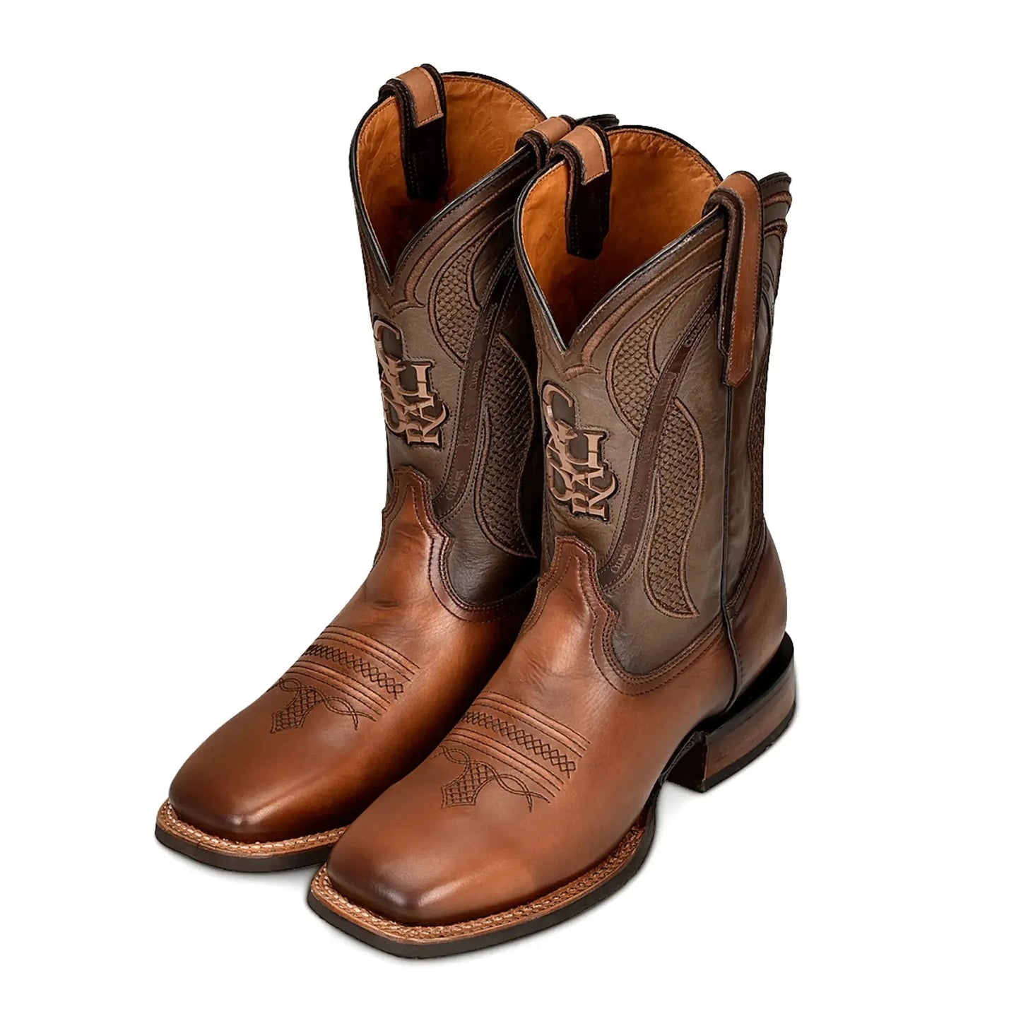 Men’s Western Brown Cowboy Boots – Durable Bovine Leather, Easy Slip On - Men Cuadra Boot CU656 - El Rodeo Western Boutique