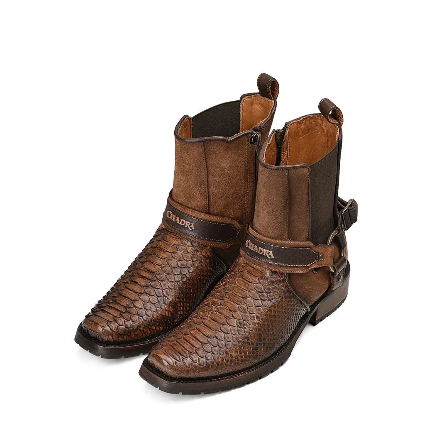 Python Leather Shoes: Comfort, Durability, and Standout Style in One - Men Cuadra Boot CU689 - El Rodeo Western Boutique