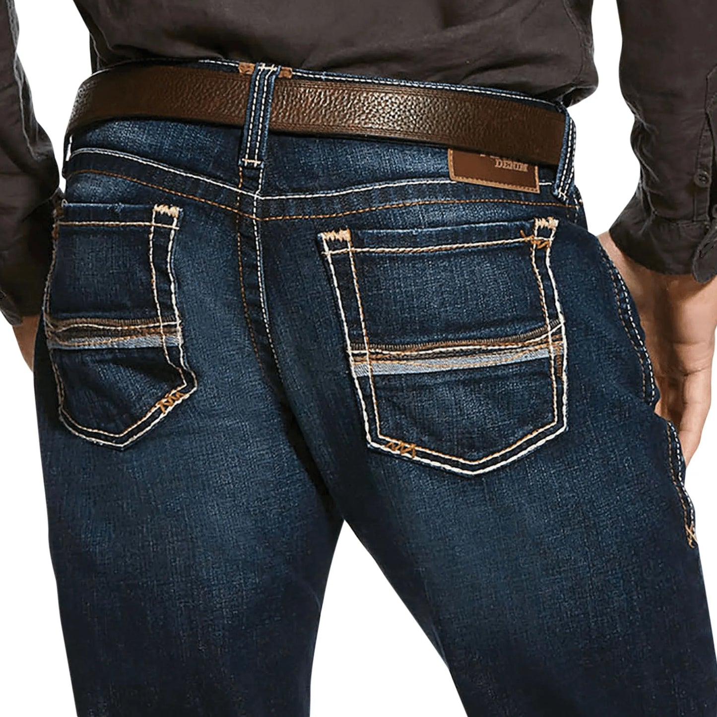 Men Ariat Jeans 10026681 - M7 Series Rocker Slim Fit Straight Leg Jeans - El Rodeo Western Boutique