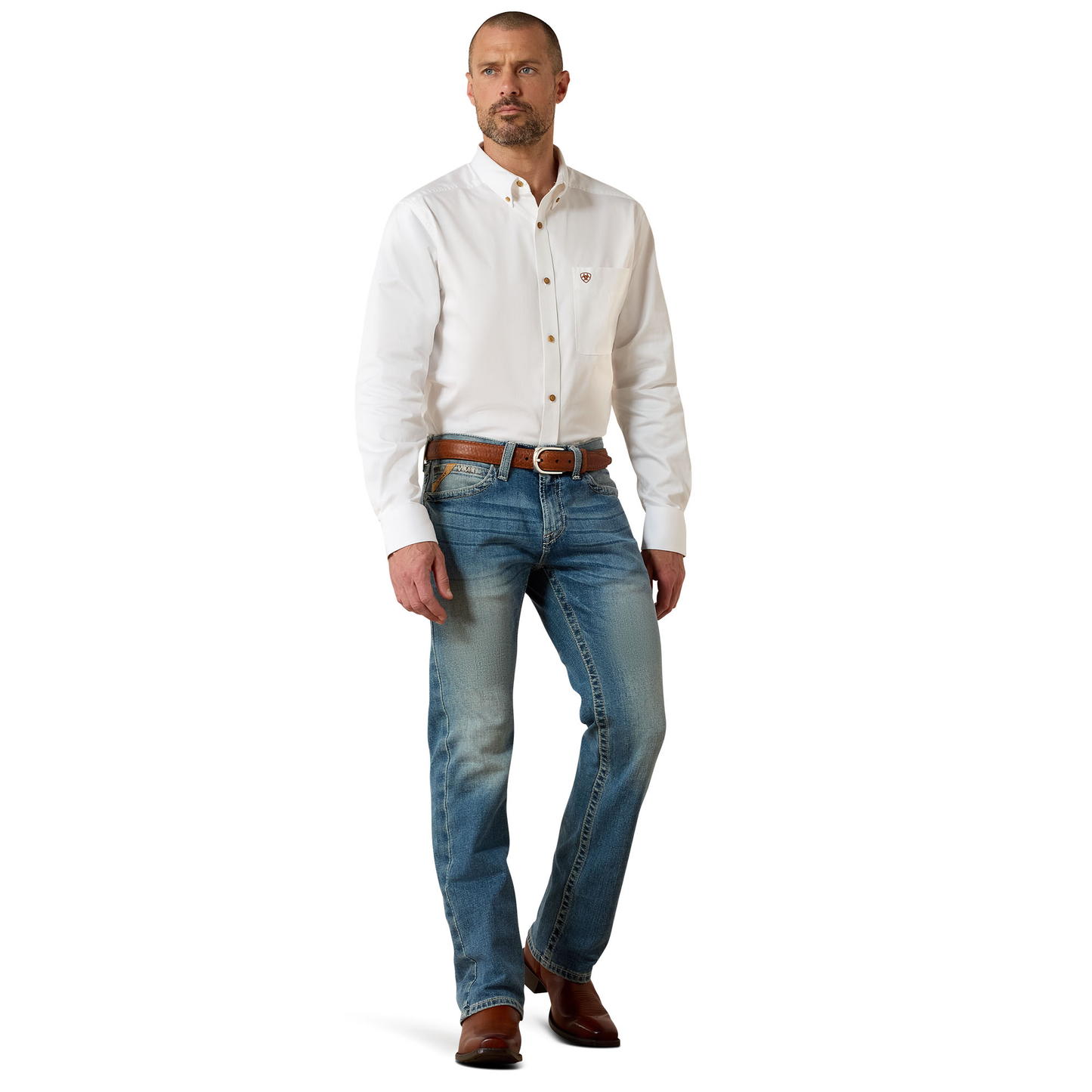 Men Ariat Jeans Slim Straight 10031997