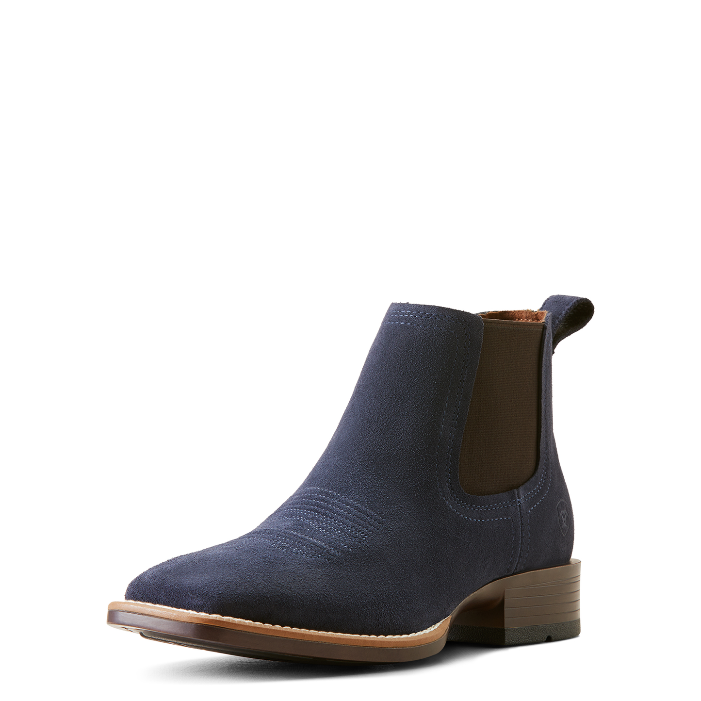 Blue Suede Chelsea Boots for Men: Step Up with Chelsea Western Boots for Men: Durable, Flexible, and Lightweight - Men Ariat Ankle Boot 10051921