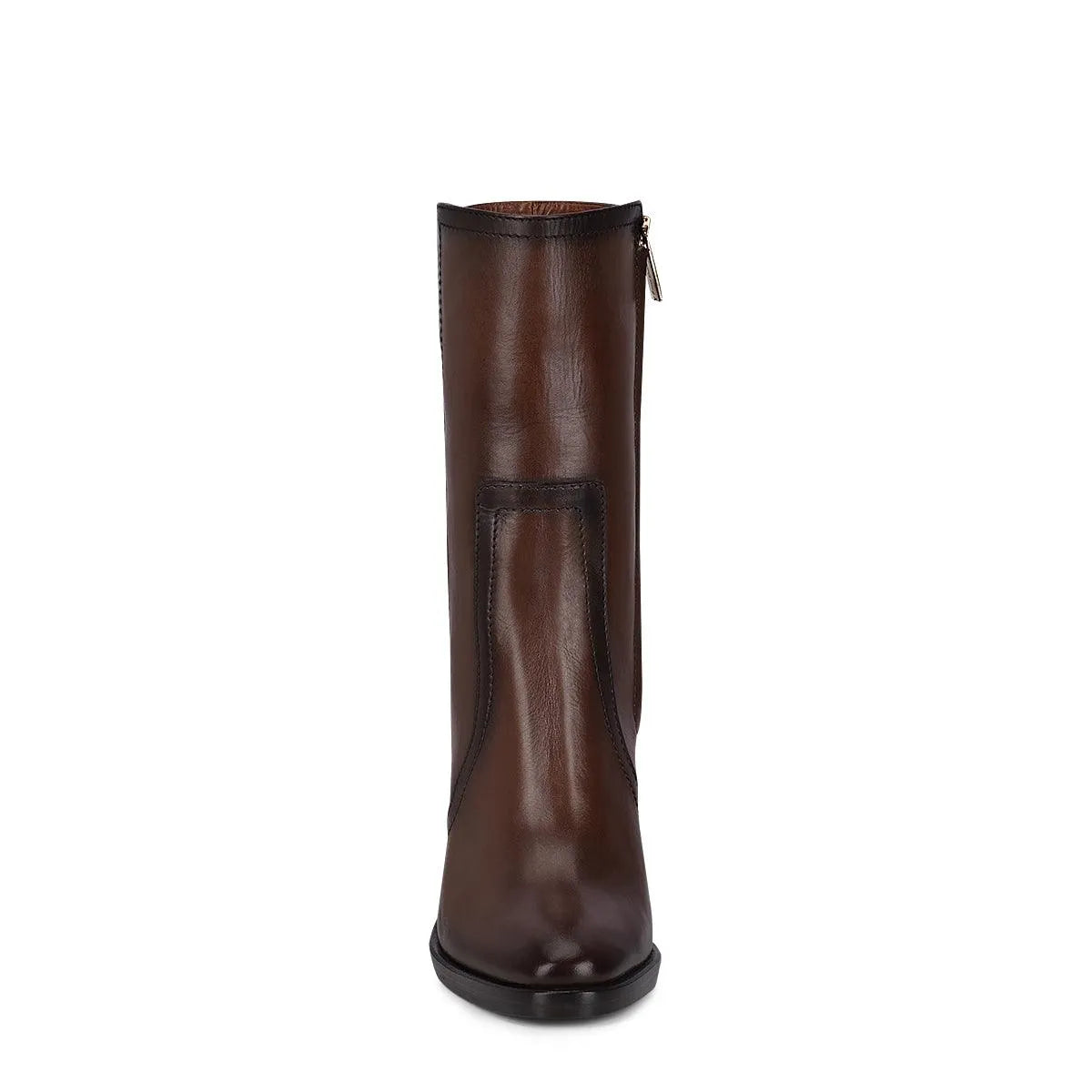 Leather Mid Calf Boots for Women Dark Brown - Cuadra Boot FC623 - El Rodeo Western Boutique