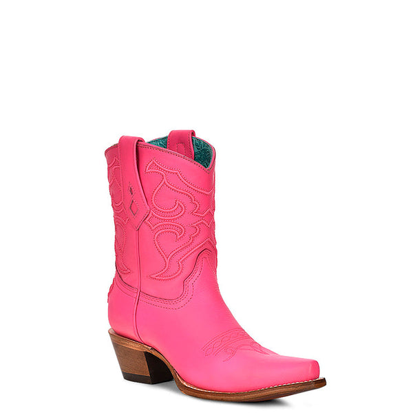 Women Corral Cowhide Ankle Boot Z5137